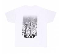 Guerre Stellari Anime Uomo T-shirt AA-SWCL-0006 bianco S