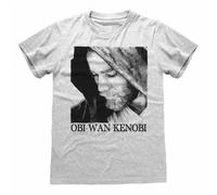Guerre Stellari Kenobi Profile Uomo T-shirt SWC02969TSC gris S