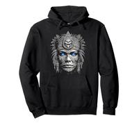 Guerrero Azteca Mexican Patriotic Mayan Indigenous Mexicans Felpa con Cappuccio