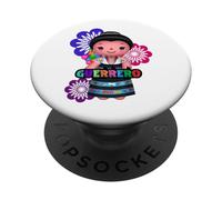Guerrero Muñeca Lelé Maria Handmade Mexicans Artesanal PopSockets PopGrip Adesivo