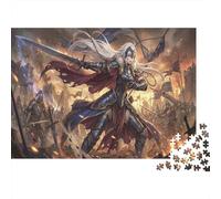 Guerriera Anime Puzzle 1000 Pezzi,dai 14 Anni,Sfida Impossibile,Antistress,Adulti E Ragazzi,Gioco Educativo,Decorazione Casa,Idea Regalo,Cartone Di Qualità 38x26cm