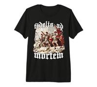 Guerrieri di Sparta T Leonida Soldati della falange Greca Maglietta Premium