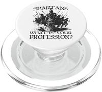 Guerrieri di Sparta T Leonida Soldati della falange greca PopSockets PopGrip per MagSafe
