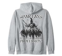 Guerrieri leggendari di Sparta Re Leonida I Spartan Felpa con Cappuccio
