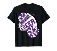 Guerrieri tifano ritorno a scuola Cheerleading Spirit P Maglietta