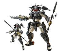 Guerriero alieno Mech per adulti, 1082 pezzi Predator Action Figure modello, xenomorfo, giocattolo da costruzione, decorazione per la casa, regalo di compleanno, Natale, Halloween