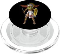 Guerriero Azteco Antica Civiltà Mitologia Maya PopSockets PopGrip per MagSafe
