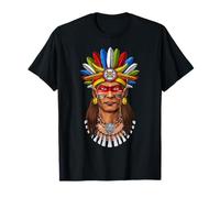 Guerriero Azteco civiltà Azteca Guerriero Maya Antica Maglietta