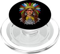 Guerriero azteco civiltà azteca guerriero maya antica PopSockets PopGrip per MagSafe