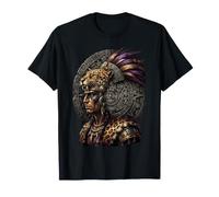 Guerriero Azteco Mitologia Messicana Inca Maya Indigeno Maglietta