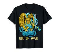 Guerriero Celeste Fiamme Divina Mitologia Maglietta