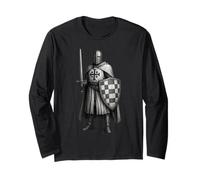 Guerriero croato di Cristo - Templare Maglia a Manica