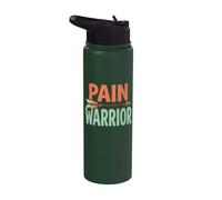 Guerriero del dolore - Combattente IBD per la consapevolezza della malattia di Crohn Stainless Steel Insulated Water Bottle