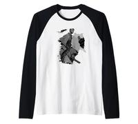 Guerriero del Domani: Il Samurai di Altri Tempi Maglia con Maniche Raglan