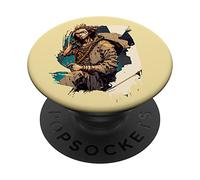 Guerriero del domani: il samurai di altri tempi PopSockets PopGrip Adesivo