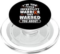Guerriero dell'infertilità Bold Statement Design PopSockets PopGrip per MagSafe