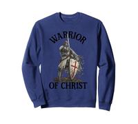 Guerriero di Cristo | Templare cattolico cristiano Felpa