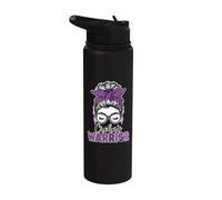 Guerriero di Crohn - Combattente IBD per la consapevolezza della malattia di Crohn Stainless Steel Insulated Water Bottle