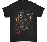 Guerriero Di Il Samurai Giapponese Mma Uomo T-Shirt 100% Cotone