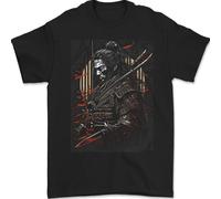Guerriero Di Il Samurai Giapponese Mma Uomo T-Shirt 100% IN Cotone
