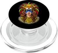 Guerriero giaguaro azteco civiltà azteca guerriero maya PopSockets PopGrip per MagSafe