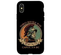 Guerriero Gladiatori Antica Roma Spartaco Combattente PRO Custodia per iPhone X/XS
