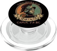 Guerriero Gladiatori Antica Roma Spartaco Combattente PRO PopSockets PopGrip per MagSafe