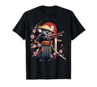 Guerriero Koala Samurai Arte Cultura Giapponese Estetica Maglietta