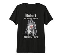 Guerriero Medievale d'Epoca buhurt Pieno Contatto Maglietta Premium