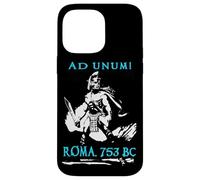 Guerriero romano con armatura ed elmo Centurione SPQR Custodia per iPhone 14 Pro Max
