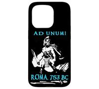 Guerriero romano con armatura ed elmo Centurione SPQR Custodia per iPhone 15 Pro