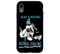 Guerriero romano con armatura ed elmo Centurione SPQR Custodia per iPhone XR
