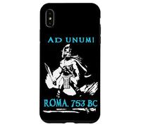Guerriero romano con armatura ed elmo Centurione SPQR Custodia per iPhone XS Max