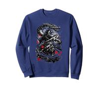 Guerriero Samurai Drago Ultimo Felpa