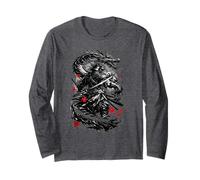 Guerriero Samurai Drago Ultimo Maglia a Manica