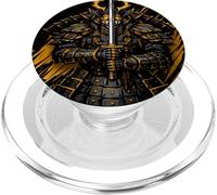 Guerriero senza paura pronto per la battaglia PopSockets PopGrip per MagSafe