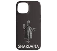 Guerriero Shardana - Statuetta in bronzo sardo antico Custodia per iPhone 15