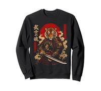Guerriero Tigre Samurai Arte Felpa