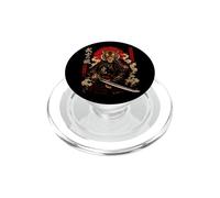 Guerriero Tigre Samurai Arte PopSockets PopGrip per MagSafe