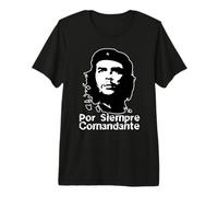 Guerriglia Che Guevara Forever Commander Disegnata Maglietta Premium
