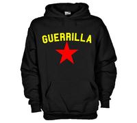 Guerrilla Felpa KJ361 Cappuccio Hoodie Ultras Che Guevara Noglobal activism