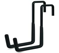 Gueryee Ganci per rafer, 2 pezzi, grandi ganci a S, ganci per recinzione, ganci per scale e bici per riporre oggetti, ganci resistenti per appendere tubi, piante, sedie e molto altro ancora
