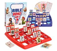 Gues Bible Who Gioco Da Tavolo, 24 Classici Personaggi Bibbia Per Lo Sviluppo E Divertimento Come Giocattoli | PP Sono Gioco Della Bibbia Per Giornaliero Compleanni Famiglia Situazioni Sociali