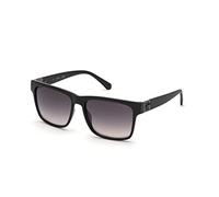 Guess 0 occhiali, Shiny Black, 58 per uomo
