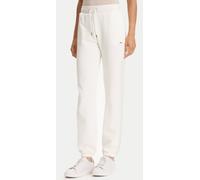 Guess 3D Peony Jogger Pantalone Panna Loghi Allover Donna V5YB06KBSL2-F0EP