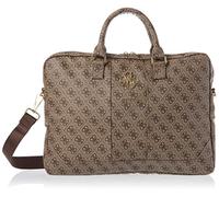 GUESS - Borsa Porta Pc Per Computer Portatile 16'' 4g, Marrone - SPEDIZIONE GRATUITA