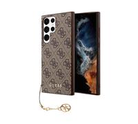 Guess 4G Charms Cover Marrone - Galaxy S23 Ultra