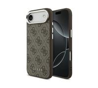 GUESS 4G Classic Logo MagSafe CUSTODIA per Apple Universale, Marrone