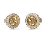 Orecchini Guess 4G Crush JUBE04164JWYGT-U in acciaio inossidabile