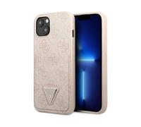 Guess 4G Custodia posteriore a doppia scheda adatta per Apple iPhone 13 (6.1) - Rosa